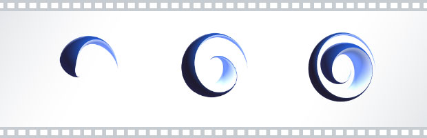 Logo animation frames